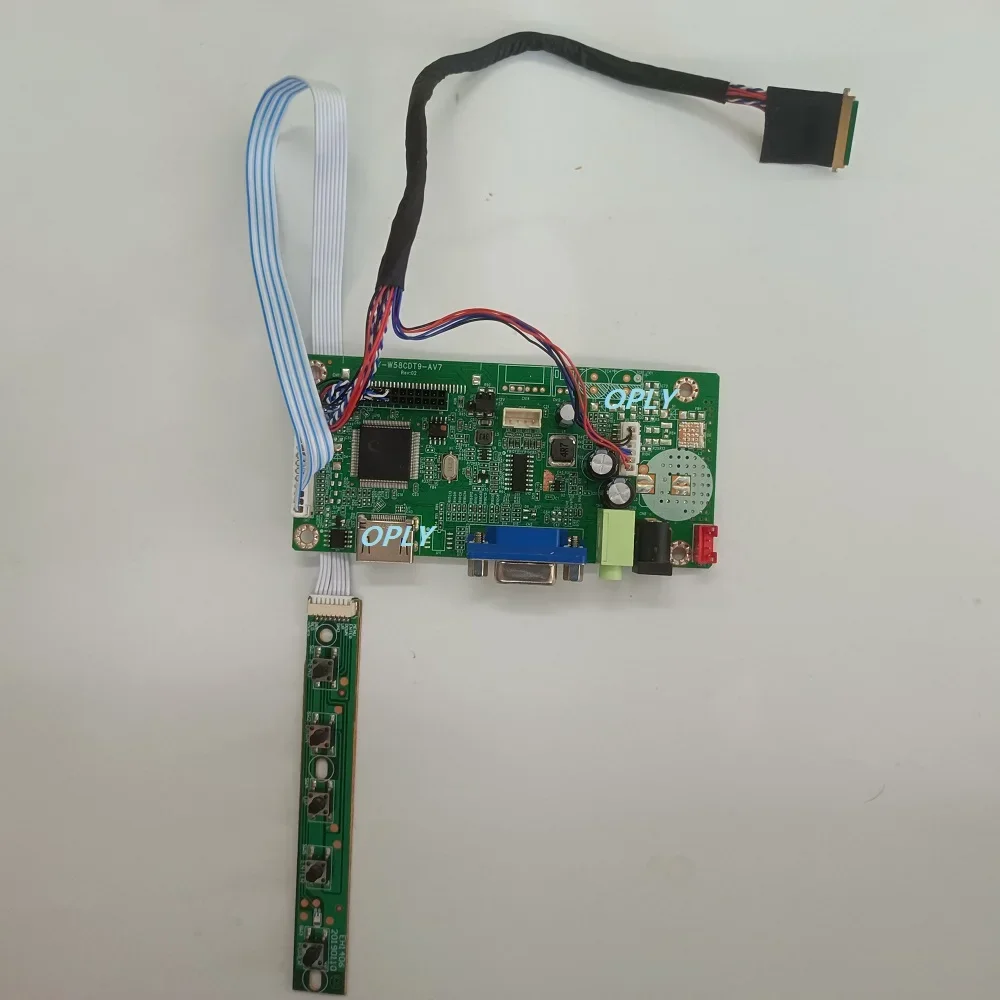 Плата контроллера 58C VGA для B116XW01 B116XW02 B116XW03 1366x768 экран 11 6 дюйма HDMI-совместимая