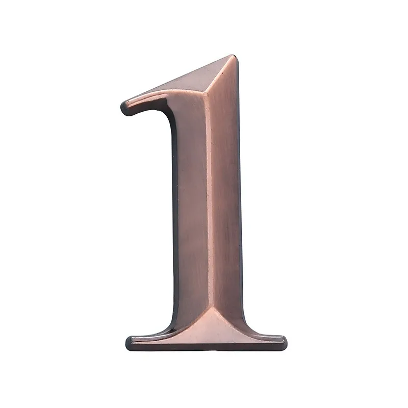 7 см 3D самоклеящаяся номер двери дома уличный знак цифровая квартира отель офис