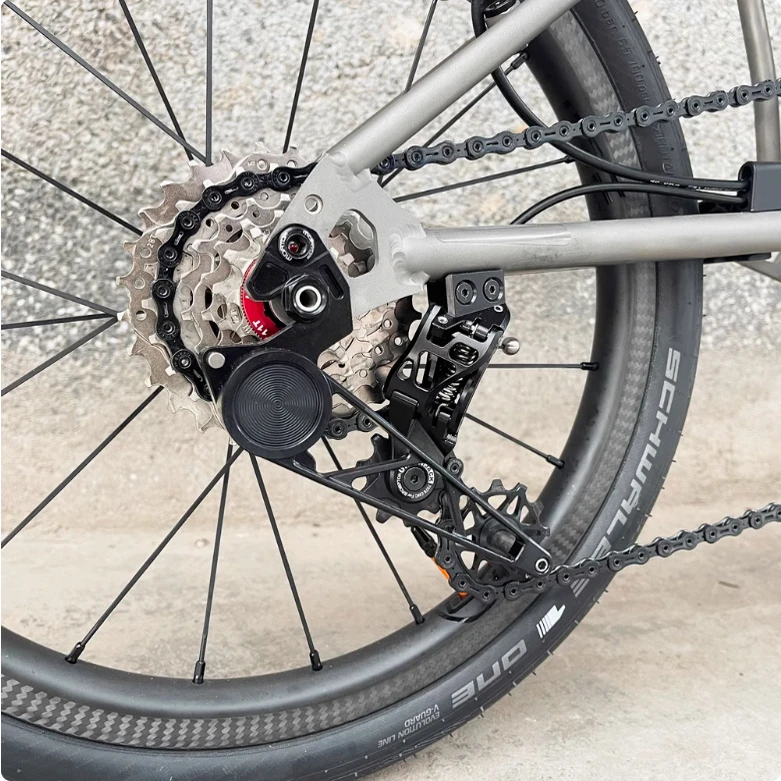 Фото UnionJack для складного велосипеда Brompton P/Tline, 7-скоростной задний переключатель, система переключения №3