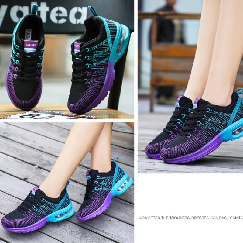 Women Shoes Super Light Sneakers For Women Vulcanize Shoe Sport Basket Femme Walking Purple Sneakers Women Casual Tenis Feminino