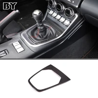 real carbon fiber car gear shift sticker for toyota 86 for subaru brz 2022 auto styling accessories interior%ef%bc%88for manual version%ef%bc%89