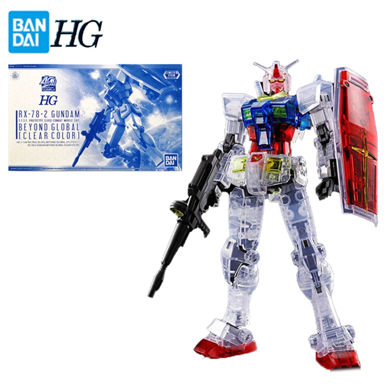 

Оригинальные оригинальные рандомные игрушки Bandai HG, прозрачный цвет, ограниченный товар, набор для сборки, аниме экшн-фигурки, игрушки