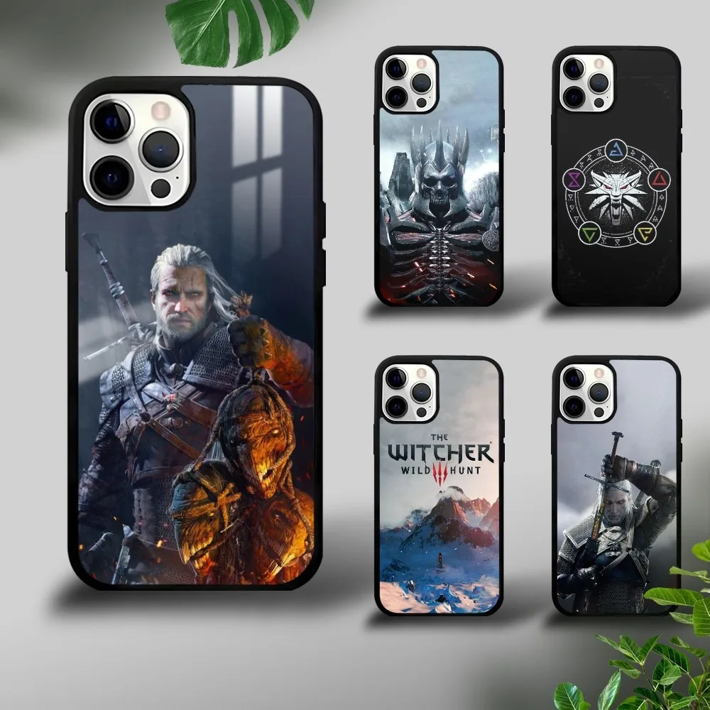 Game W-WitChEr 3 Cool Phone Case For iPhone 16 15 14 13 12 11 Pro Xs Max Mini Plus Celulares Hard Funda