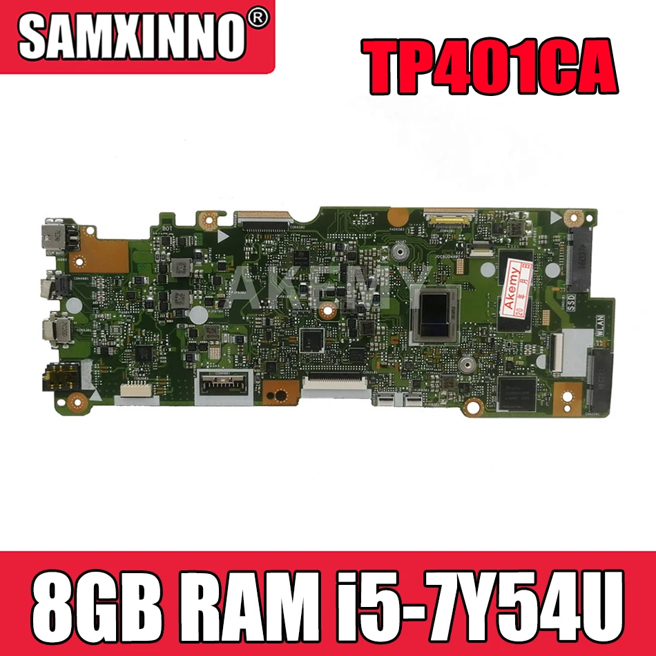 

Новинка, материнская плата TP401CA 8 ГБ ОЗУ/Φ 128G-SSD для Asus VivoBook Flip 14 TP401C TP401CA, материнская плата Laotop