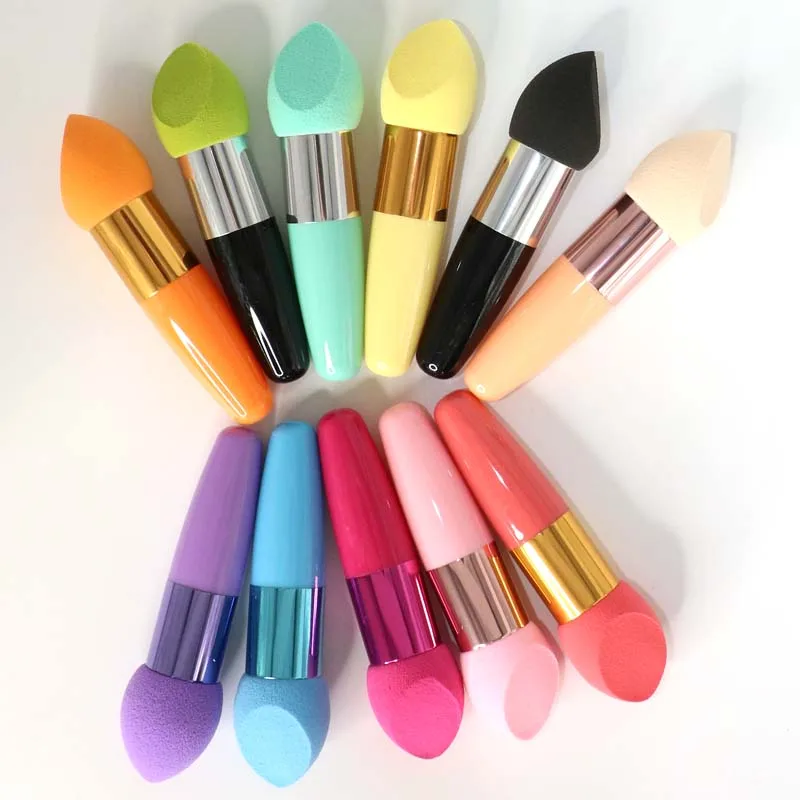 1PC Mushroom Head Makeup Brushes Women Maquillaje Beauty Foundation Sponge Powder Puff With Handle Smooth Shaped Cosmetic Tool |