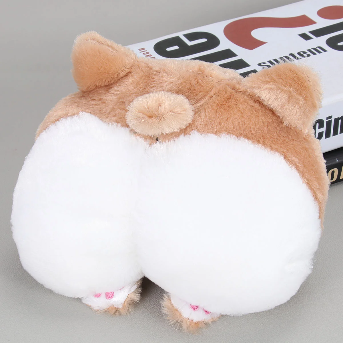 

Corgi Pillow Corgi Car Pillow Sofa Pillow Kids Stuffed Cushion Plush 21x22cm ( Mixed Color )