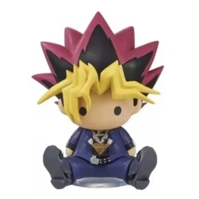 Фото Коллекционная мини-фигурка Re-Ment Blind Box Yu-Gi-Oh! Duel Monsters: Petado Friendship Edition — Юги Муто, Тёмный Маг №4