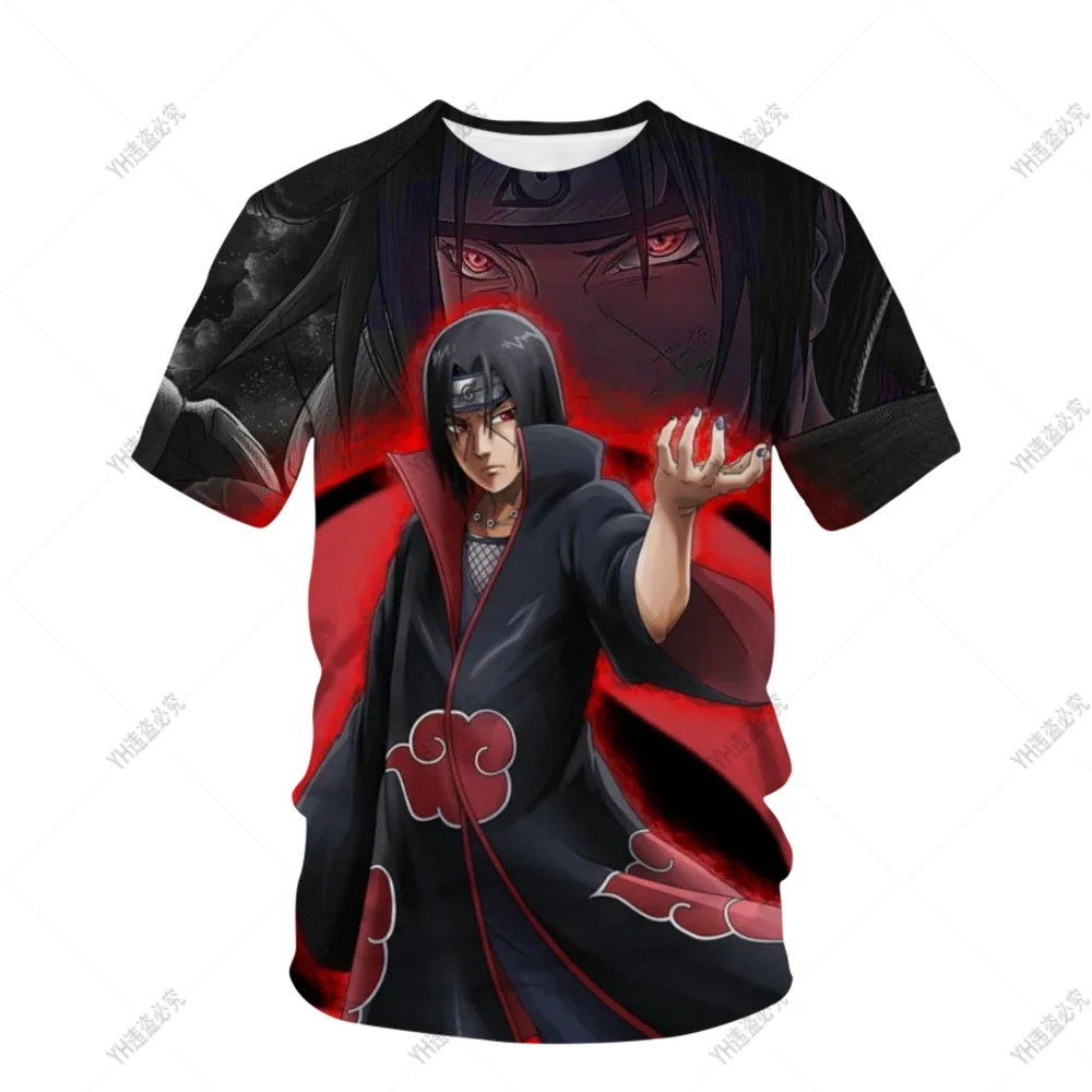 

Новые японские футболки с рисунком манги 3D для мужчин и женщин, новинка, Повседневная футболка для мальчиков, летняя футболка для детей, топ...