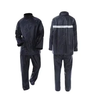 korea workers raincoat mens sets hiking mens raincoat top and bottom sets