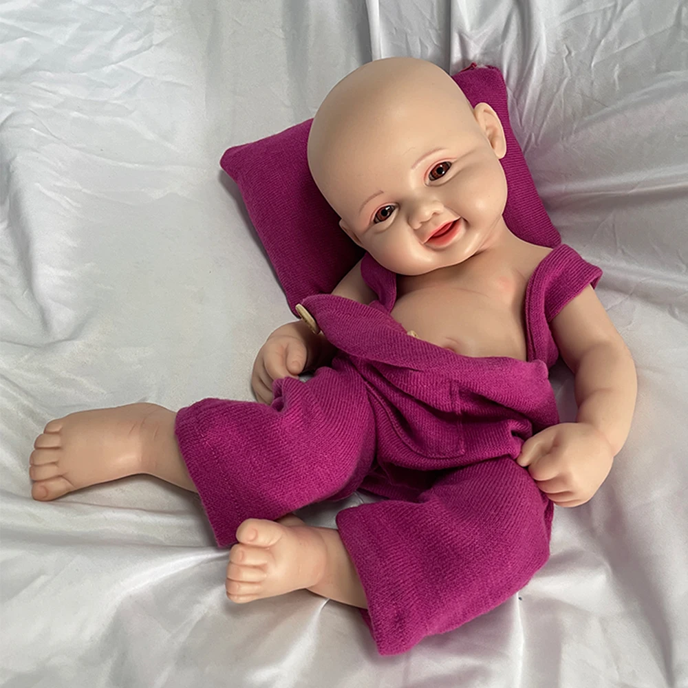 Реалистичная платиновая силиконовая кукла Reborn всего тела мягкая