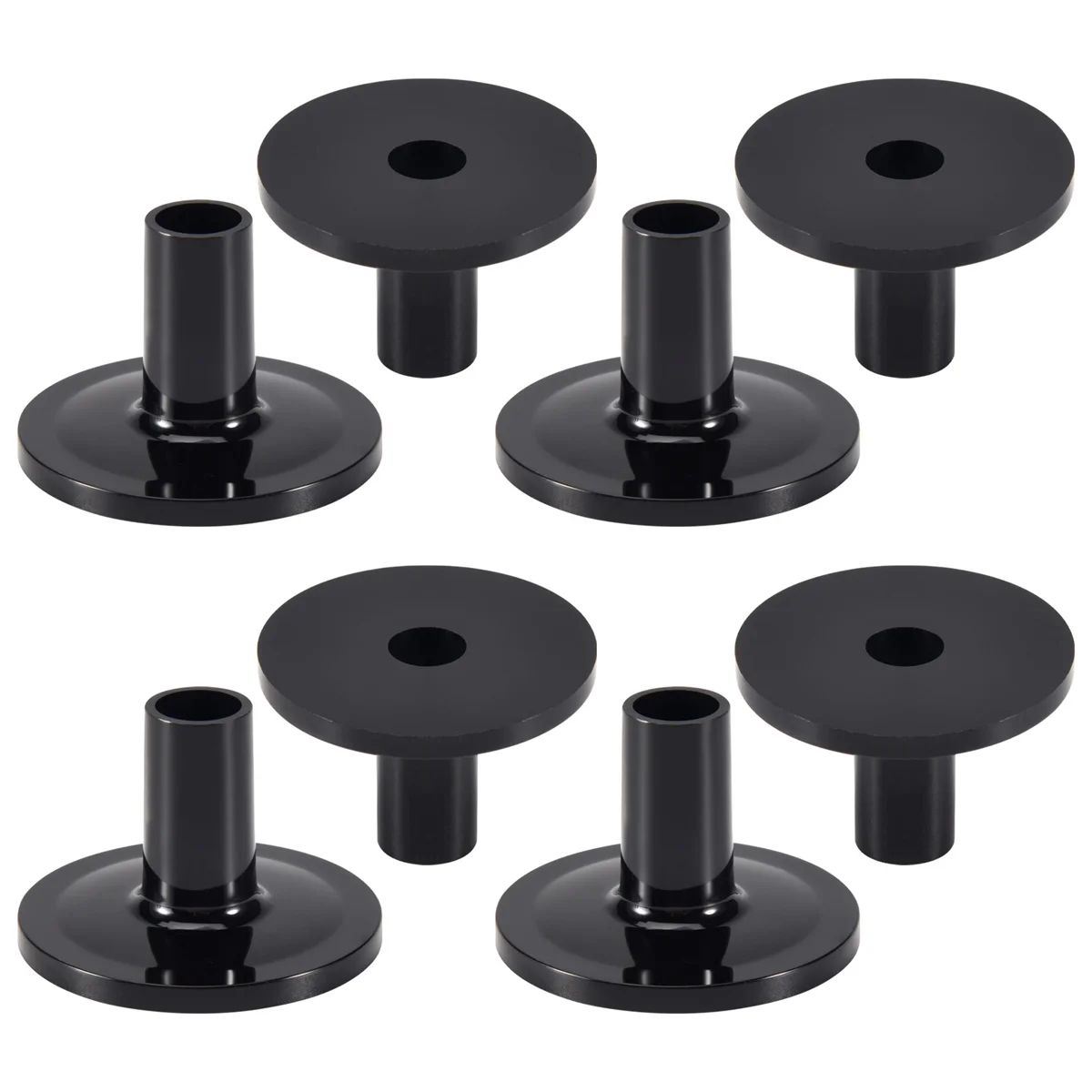 8 шт. рукава для тарелок 38x26 мм черные барабана замена полки барабанной установки