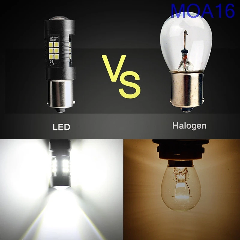 

1 шт., автомобильные светодиодсветодиодный лампы 1156 BA15S P21W 21SMD 2021 лм