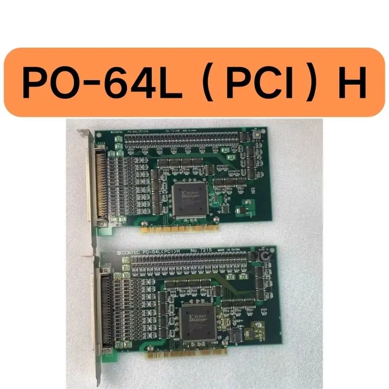 Фото Проверенная карта сбора данных PO-64L (PCI) H NO.7215B в хорошем состоянии, функциональность сохранена. №3