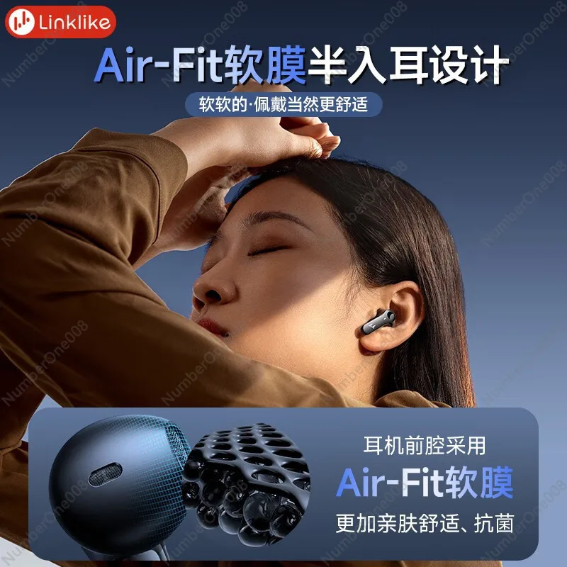 Новая Bluetooth-гарнитура Linklike Kasai настоящая беспроводная связь с мелкой китовой