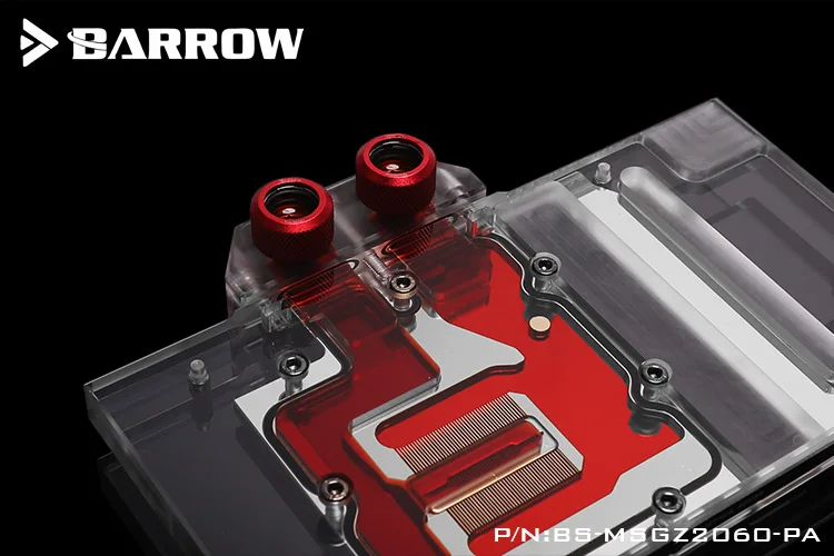 BARROW водяной блок для MSI RTX2060 GAMING Z 6G / RTX2060/2070 VENTUS /6G OC/полная крышка графического