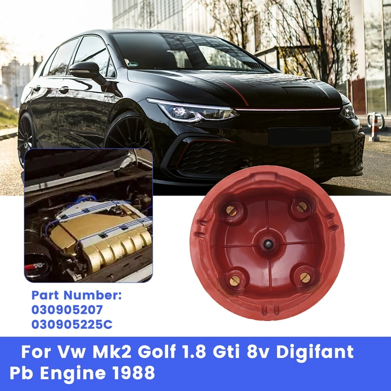 Крышка автомобильного распределителя с ротором + головкой зажигания 030905207 030905225 C