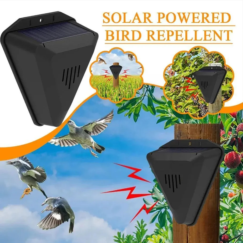 

ABS Energy Saving Solar Alarm - Easy Installation Multi-Functional Low Power Consumption Advanced Technology Repellent