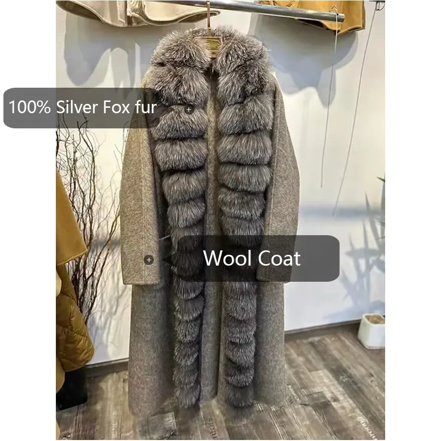 Пальто из натурального меха