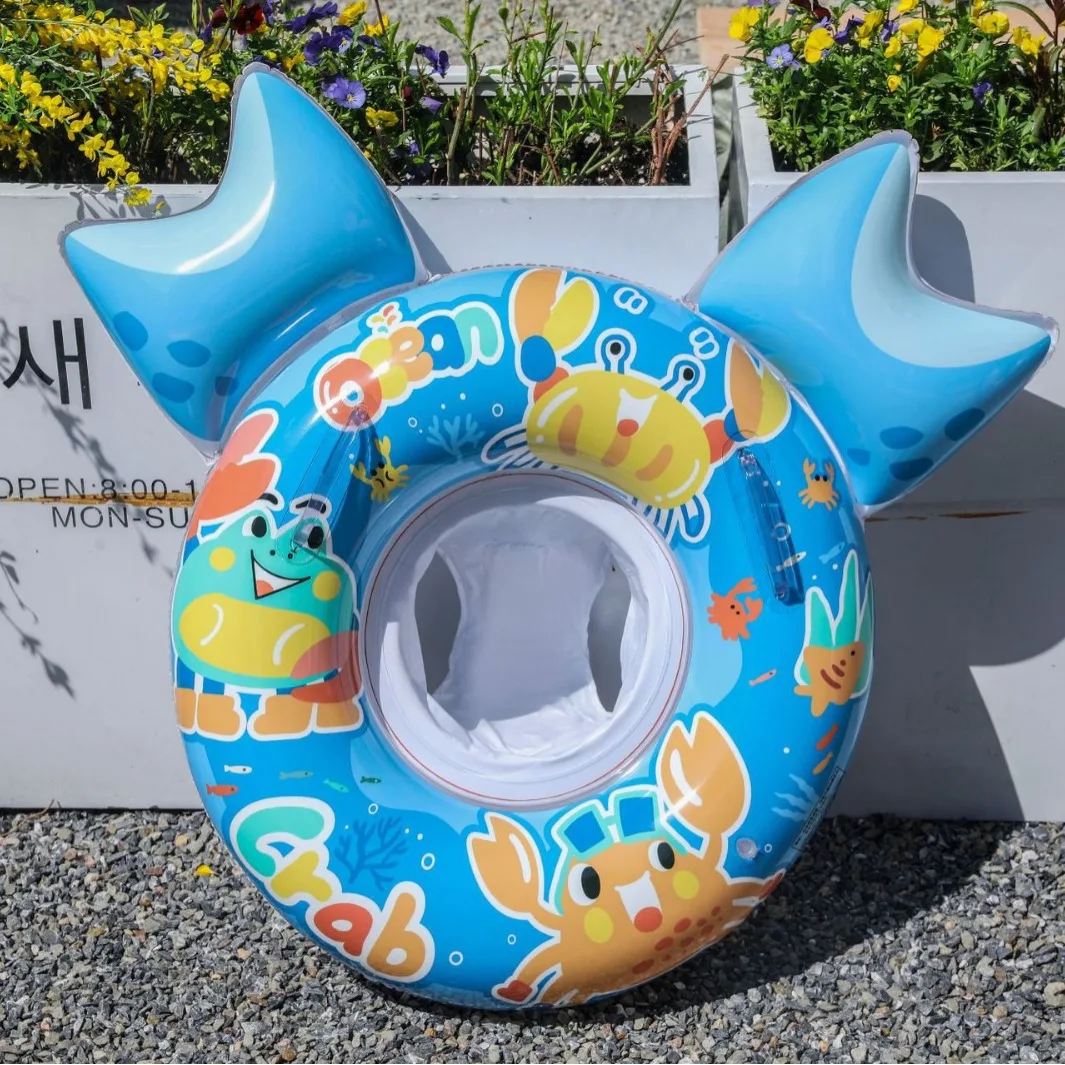 ПВХ Краб плавательный спасательный круг надувная игрушка плавательное кольцо