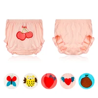 3 8 years old new cotton material comfortable touch girls bread pants childrens underwear female baby underwear