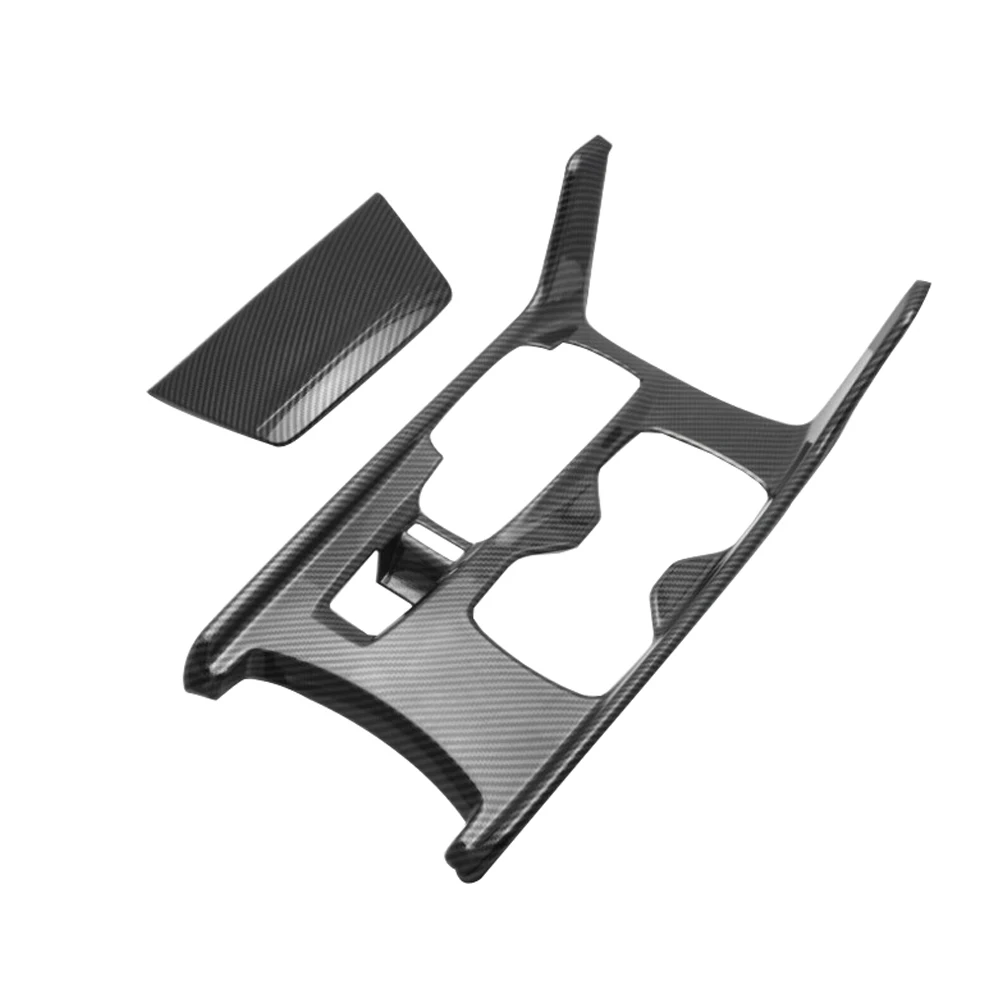 

Углеродное волокно, центральная консоль автомобиля, панель переключения передач, рамка, наклейка, отделка для Honda Accord 10-го поколения 2018-2022 (газовая версия)