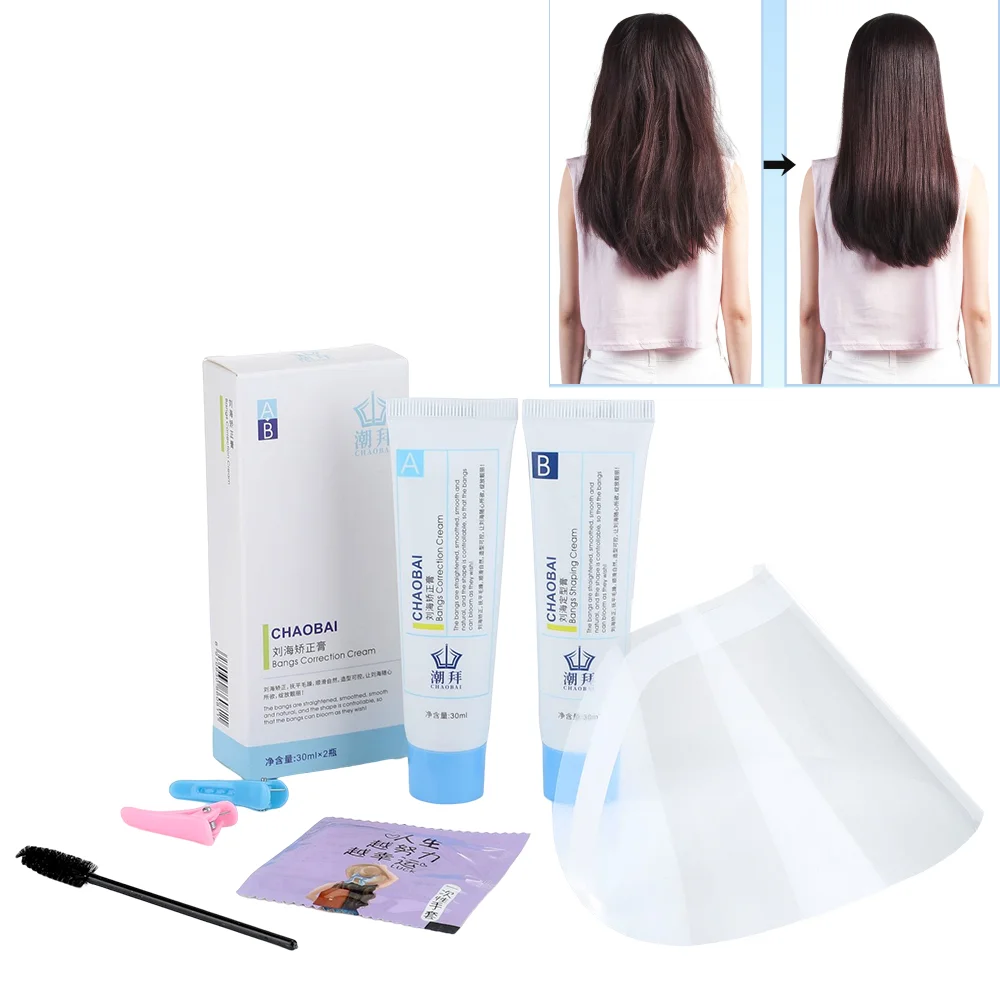 

Keratin Hair Straightening Cream Correction Cream Professional Protein Treatment Faster Smoothing Curly Bangs Hair Straightener