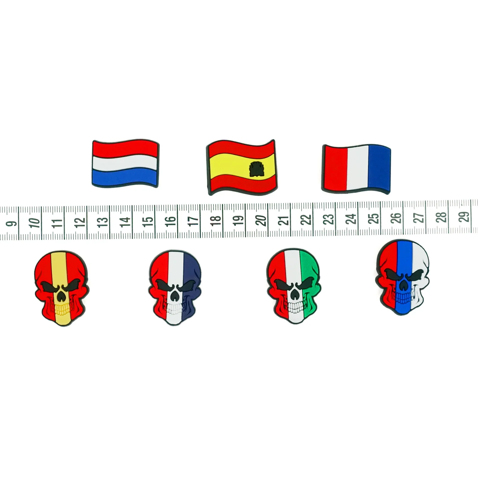 1 шт. подвеска в виде флага Испании Франции Нидерландов Италии национальный флаг