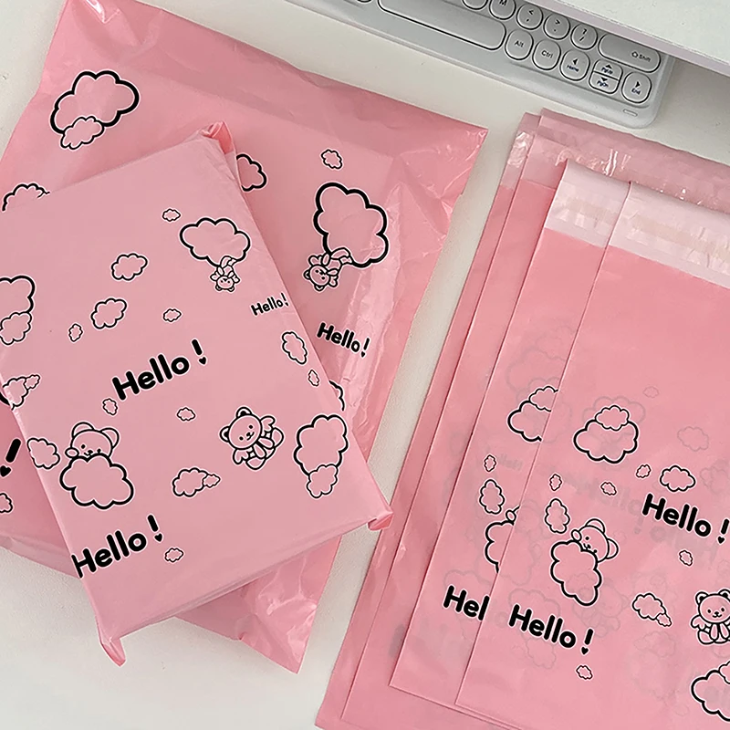 10 шт. водонепроницаемые самоклеящиеся пакеты для доставки