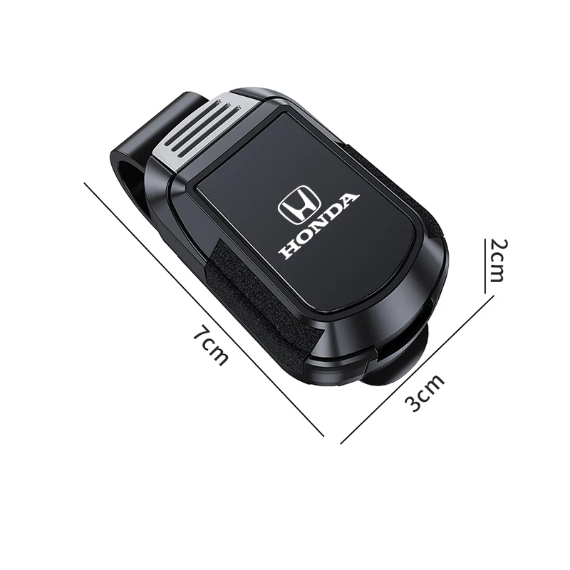 Держатель для очков на солнцезащитный козырек автомобиля для Honda Civic, FIT, Accord, Prelude, CRV 5-го поколения, City, CRZ, CRX, Jazz, HRV (art.: 3920dc4455023) - 3920dc4455023