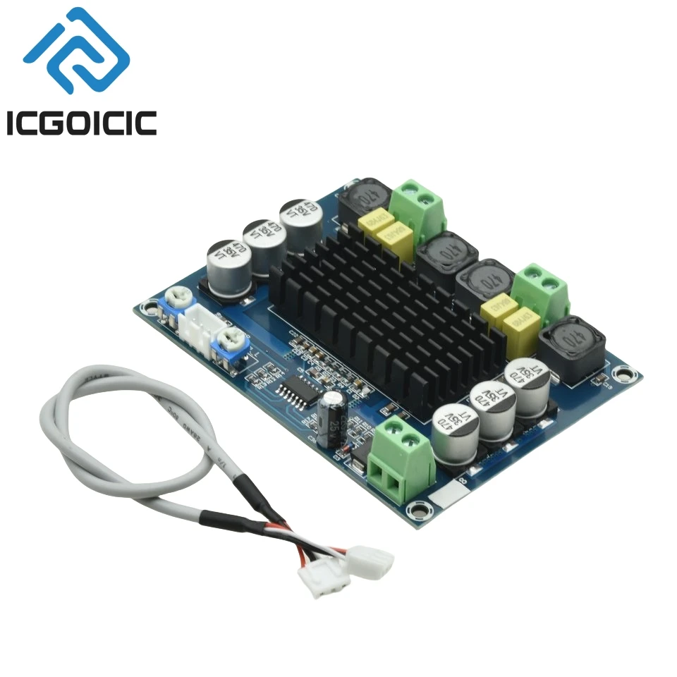 Двухканальная цифровая плата усилителя мощности TPA3116D2 2*120 Вт