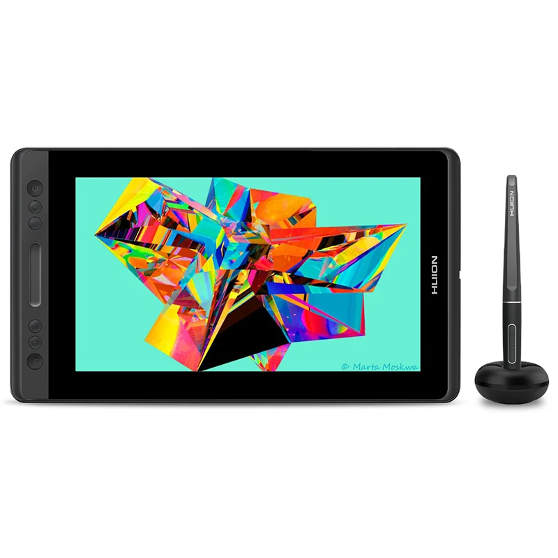 

HUION KAMVAS Pro 13 GT-133 Pen Display Digital Graphic Tablet Monitor Battery-Free 8192 levels Pen Drawing Monitor Tilt Function