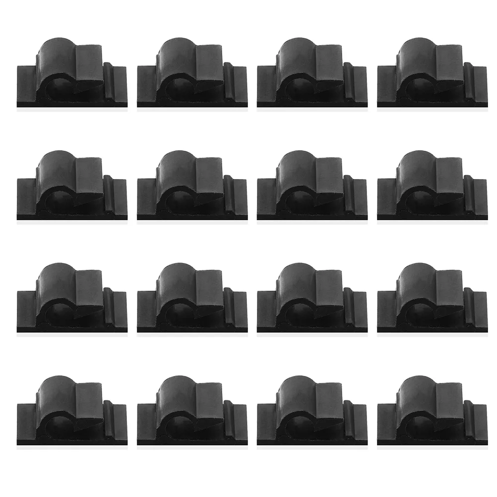 

Cable Adhesive Clips Cord Wire Self Holder Management Organizer Stickclamps Clip Backed Desk Straps Holderssticky Electrical