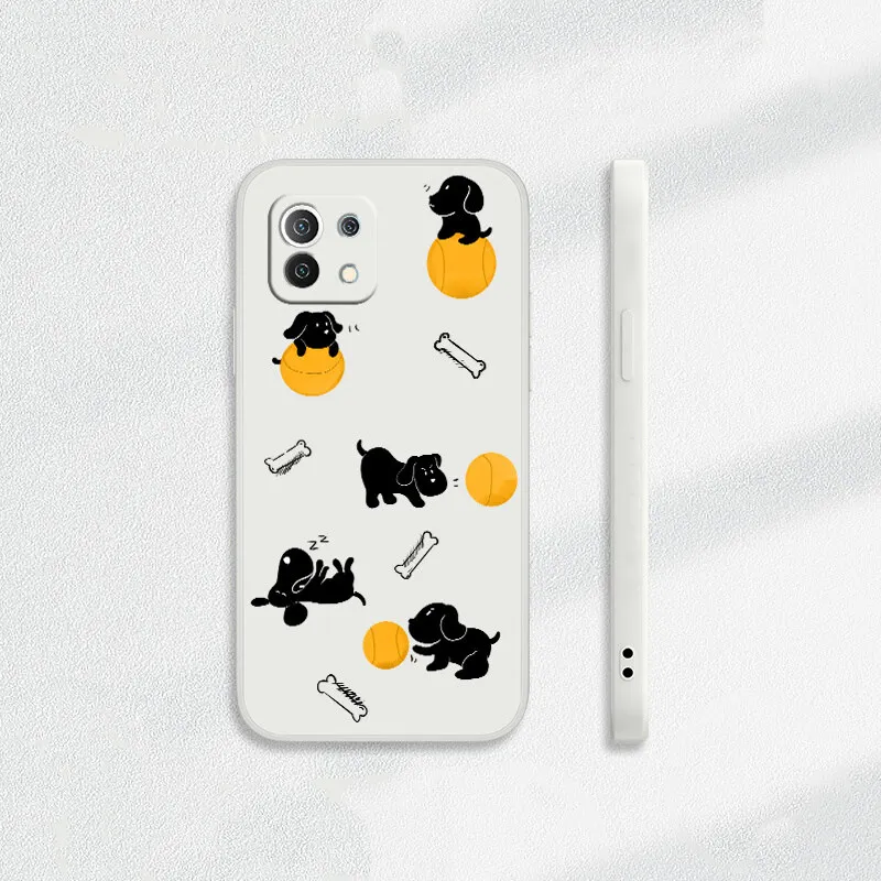 

NOHON Case For SAMSUNG A01 A02S A03S A10S A11 A12 A20S A21S A22 A30 A31 A32 A50 A51 A52 A71 A72 DOG CAT cover