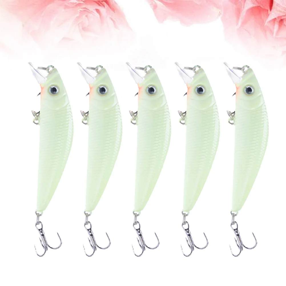 

Bait Lures Lure Night Bass Luminous Glow Hard Artificial Kit Catfish 3D Baits Lifelike Electric Freshwater Plastic Diving Spoon
