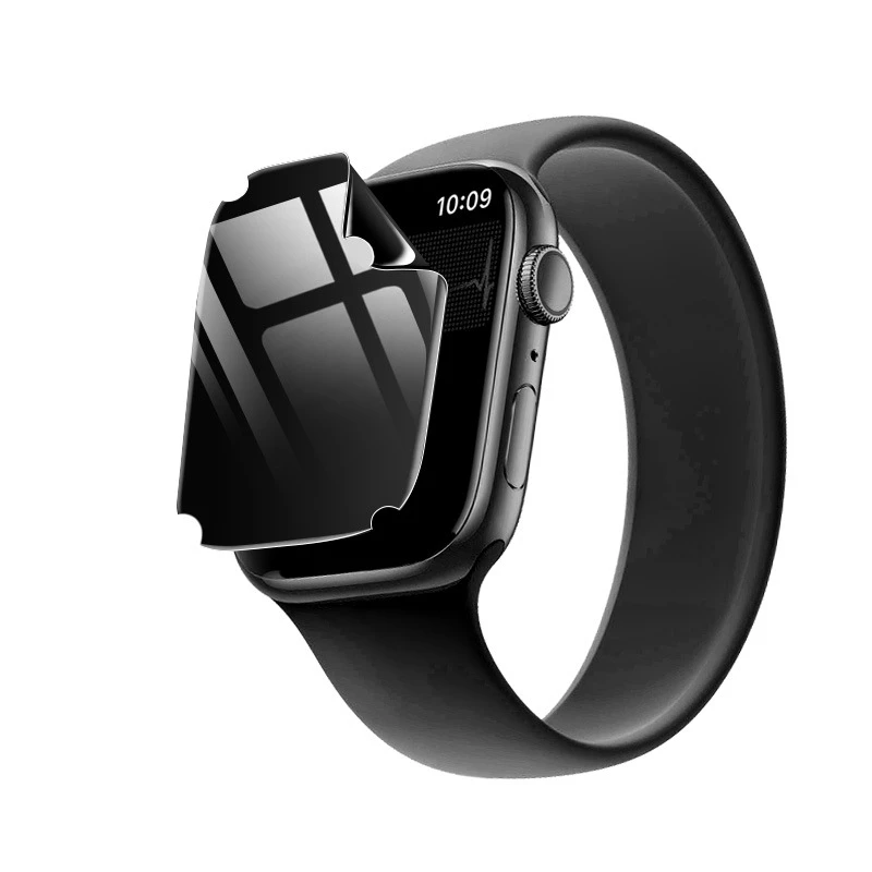 

Шпионская Гидрогелевая пленка для Apple Watch 7 6 SE 5 4 8, защитные пленки для экрана 40 мм 41 мм 42 мм 44 мм 45 мм 38 мм для Apple watch Ultra 8 49 мм