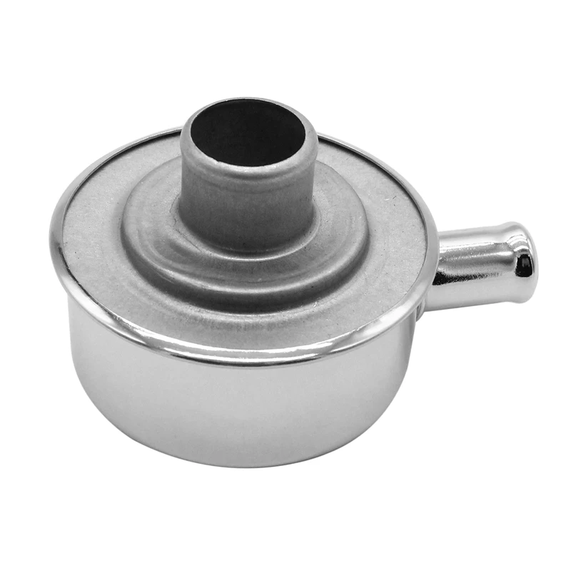 

Round Valve Cover Breather Push in Style with Vent Tube SBC BBC SBF 350 for 1 1/4 inch Holes Push-in Breather