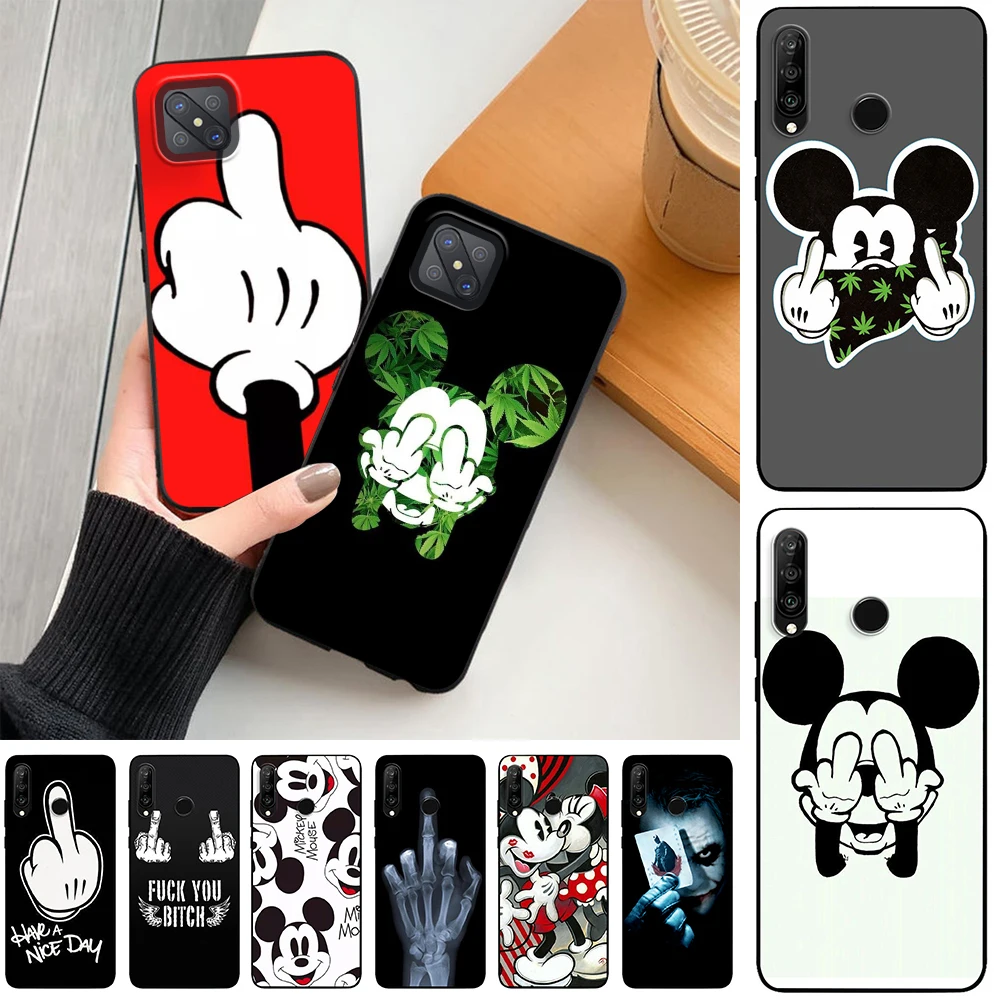 

Силиконовый чехол Joker с Микки Маусом для OPPO A3S 5S 7 8 9 15 16 32 33 35 36 52 53 55 54 57 59 73 91 93 94 95, задняя крышка