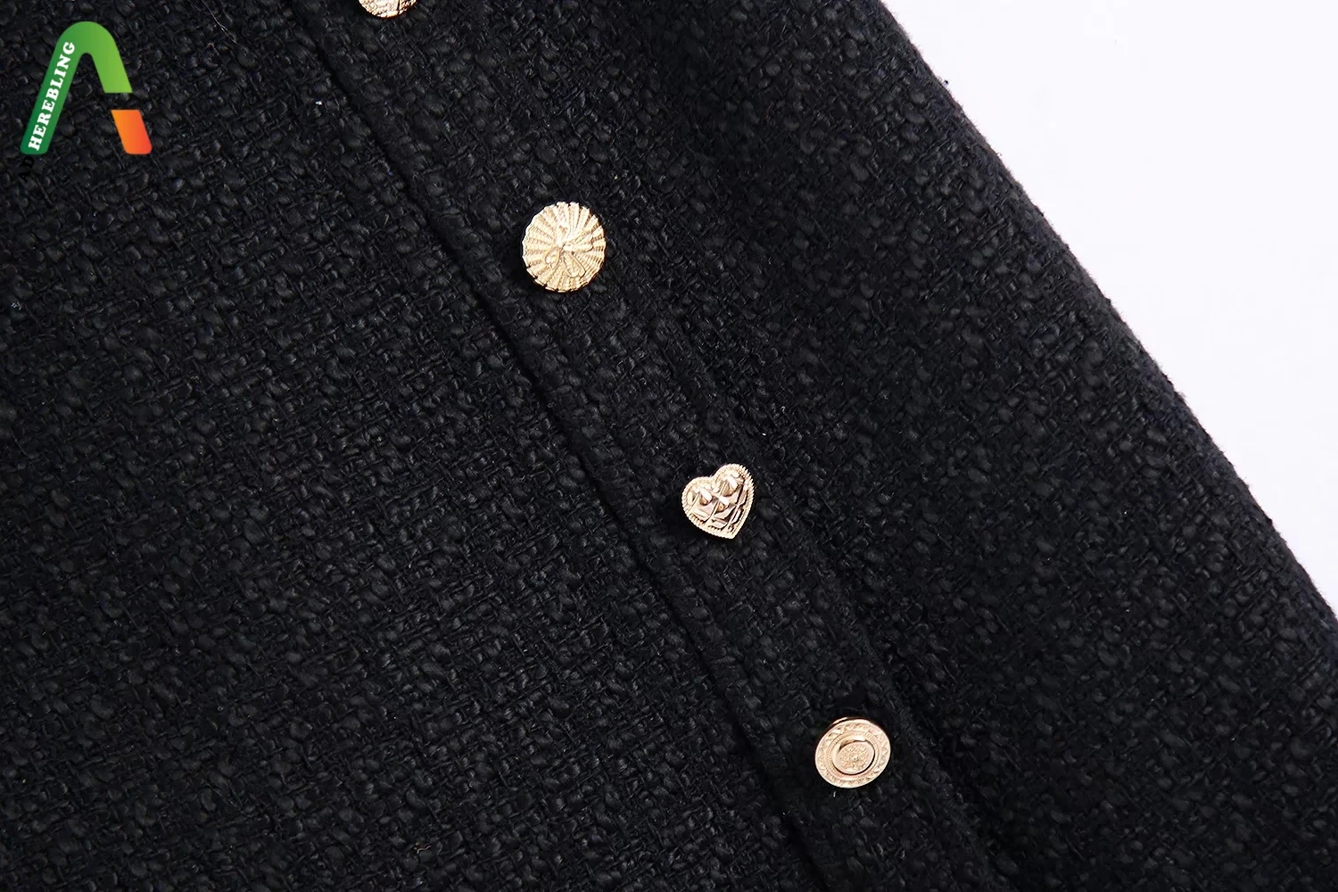 Женская юбка-карандаш Adherebling повседневная твидовая юбка с высокой талией