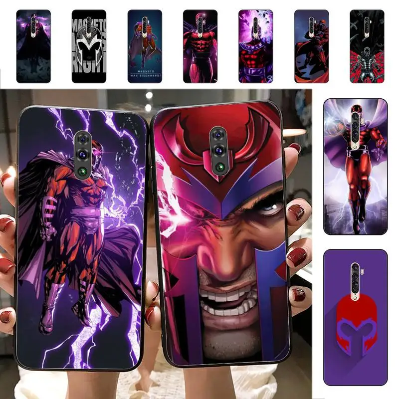 

MARVEL Magneto Phone Case for Vivo Y91C Y11 17 19 17 67 81 Oppo A9 2020 Realme c3