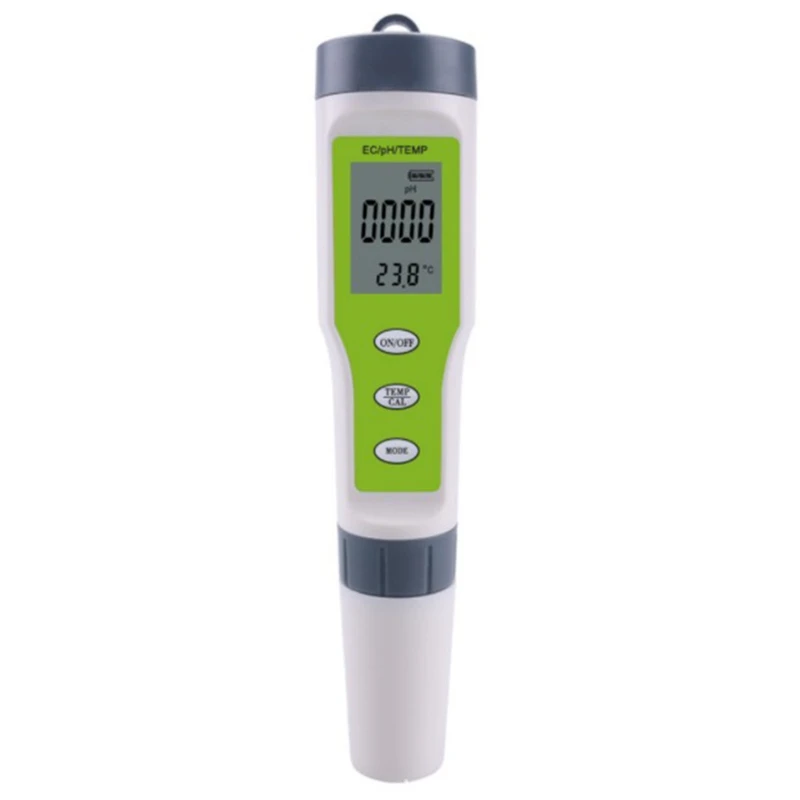 

Цифровой измеритель PH/EC/температуры 3 в 1, тестер качества воды с автоматической калибровкой для гидропоники, аквариумов