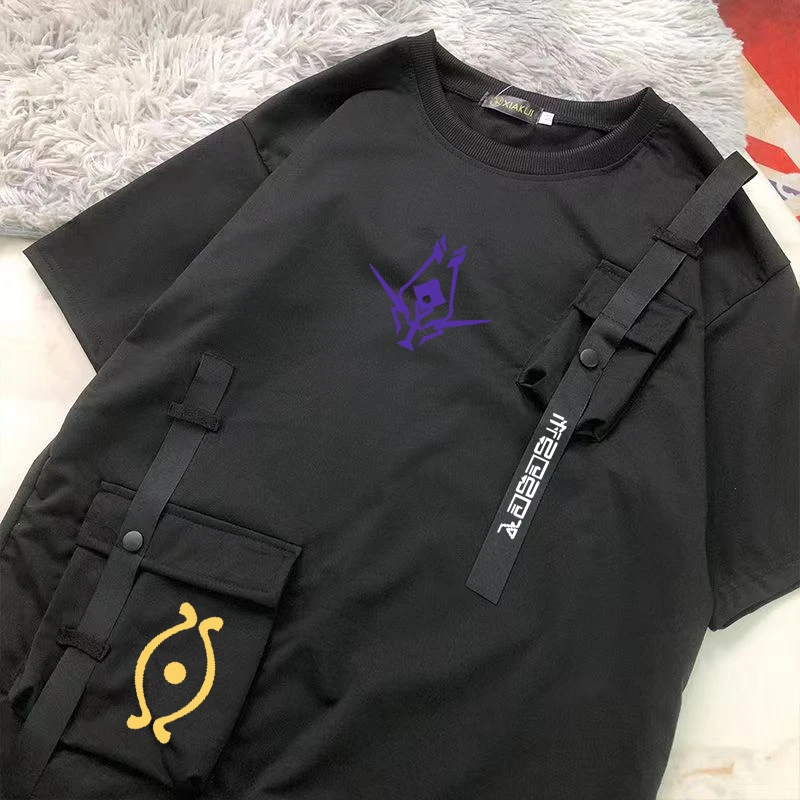 Костюм Аниме Genshin Impact Cyno для косплея летняя тонкая и свободная повседневная