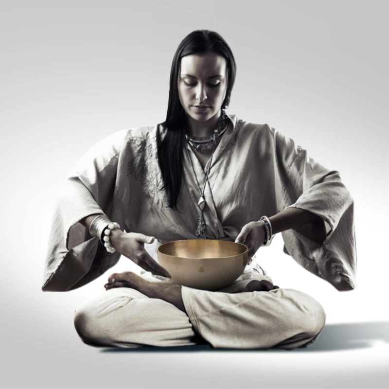 Религиозная бронзовая чаша оригинальные поющие чаши с алхимией из Непала