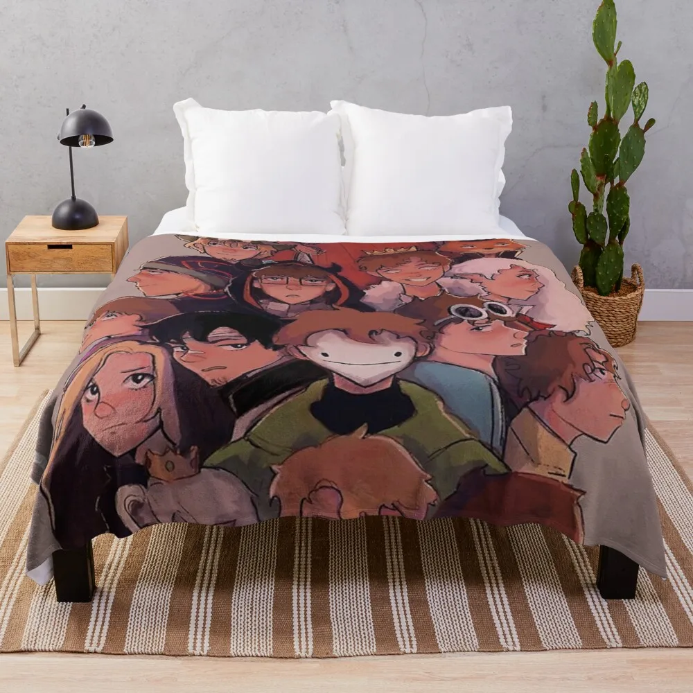 

Dream Smp Awesome Throw Blanket multi-purpose