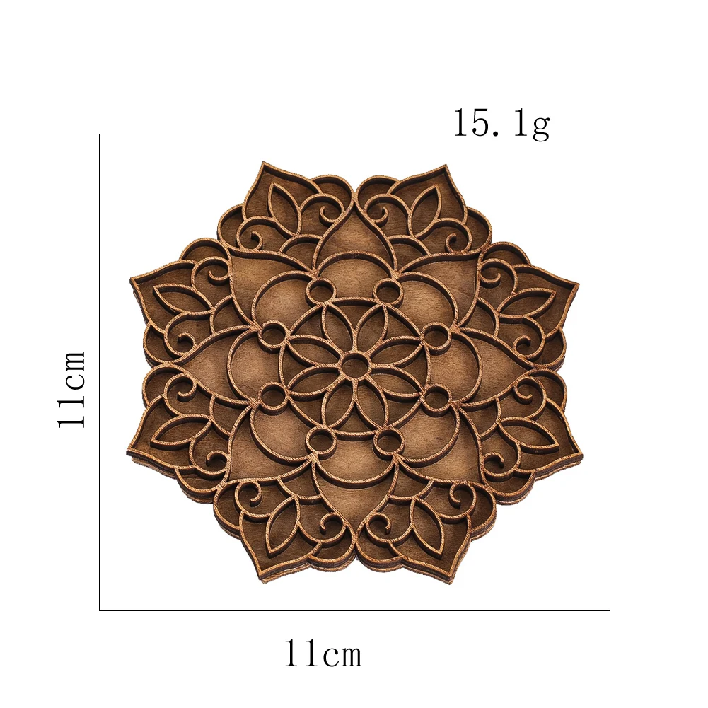 

Деревянные фигурки мандалы Muy Bien