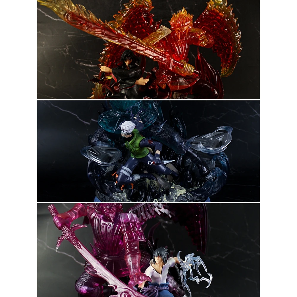 Официальный флагманский магазин Bandai фигурка Наруто Susanoku Kakashi Uchiba Itachi Sasuke