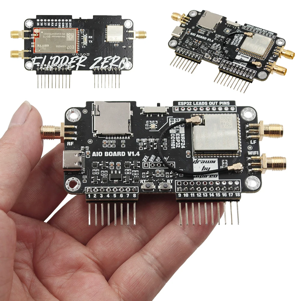 Плата расширения для Flipper Zero Multiboard 2 4G модуль с высоким коэффициентом усиления CC1101
