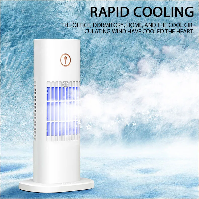 

Портативный мини-кондиционер, вентилятор, охлаждающий вентилятор для дома и офиса, настольные увлажняющие электрические вентиляторы с распылителем, умные вентиляторы