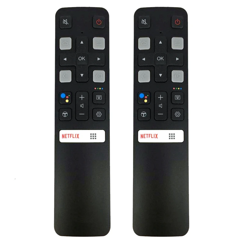 

2X пульт дистанционного управления RC802V FMR1 для TCL LCD TV 65P8S 55P8S 55EP680 50P8S 49S6800FS 49S6510FS