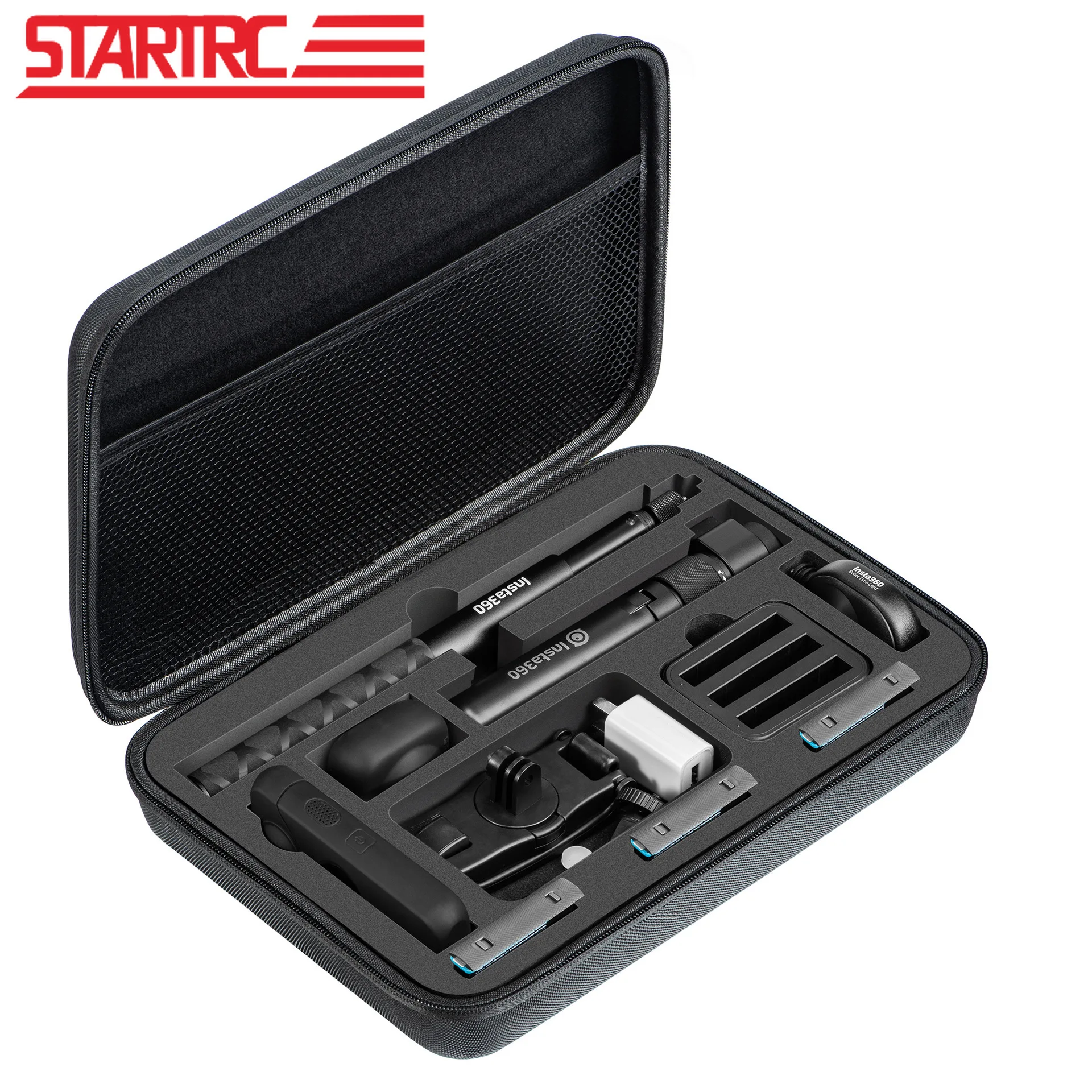 

STARTRC Portable Storage Bag Carrying Case for Insta360 ONE X2 Camera Accessories Combo Set Storage Case PU Waterproof Handbag