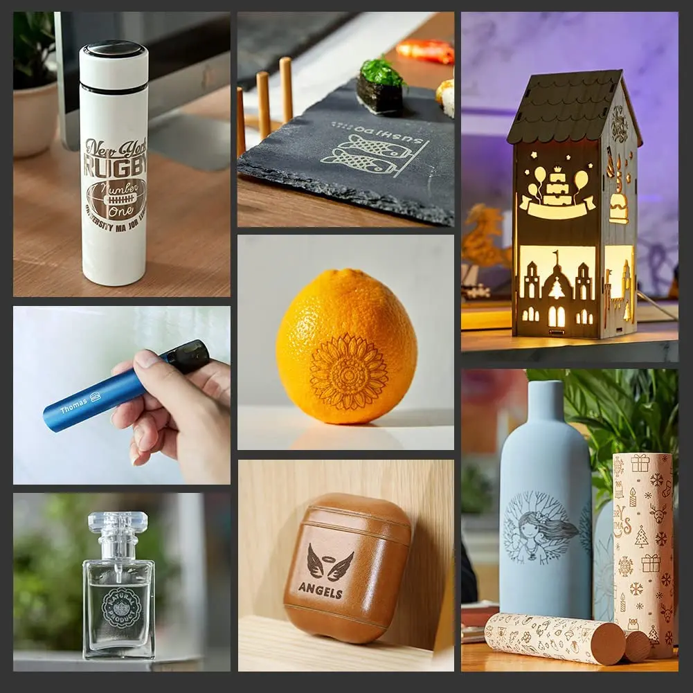 Гравировальный станок pecker L2 гравер принтер для маркировки логотипов инструмент